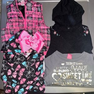 Lot of 4 Girls Shirts Size 5